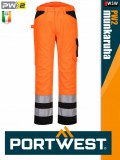 Portwest PW2 ORANGE technikai jólláthatósági deréknadrág - munkaruha