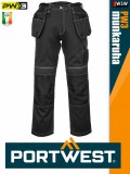 Portwest PW3 BLACK derekas munkanadrág - munkaruha