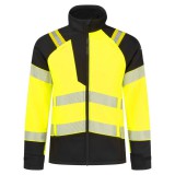 Portwest PW3 Modaflame Softshell Hi-Vis Multi-Norm FR lángálló kabát Yellow/Black M