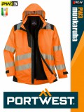 Portwest PW3 ORANGE 3in1 prémium technikai jólláthatósági télikabát - munkaruha