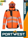 Portwest PW3 ORANGE jólláthatósági vízálló női munkakabát - munkaruha