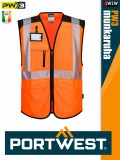 Portwest PW3 ORANGE prémium technikai jólláthatósági mellény - munkaruha