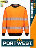 Portwest PW3 ORANGE prémium technikai jólláthatósági pulóver - munkaruha