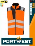 Portwest PW3 ORANGEBLACK jólláthatósági mellény - munkaruha