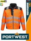 Portwest PW3 ORANGEBLACK jólláthatósági softshell munkakabát - munkaruha