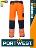 Portwest PW3 ORANGENAVY jólláthatósági deréknadrág - munkaruha