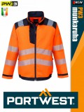 Portwest PW3 ORANGENAVY jólláthatósági munkakabát - munkaruha