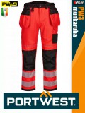 Portwest PW3 RED jólláthatósági derekas munkanadrág - munkaruha