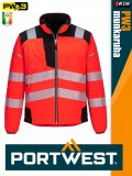Portwest PW3 RED jólláthatósági softshell munkakabát - munkaruha