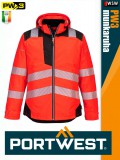 Portwest PW3 RED jólláthatósági vízálló munkakabát - munkaruha