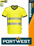 Portwest PW3 YELLOW jólláthatósági munkapóló - munkaruha