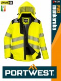 Portwest PW3 YELLOW jólláthatósági vízálló női munkakabát - munkaruha