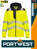 Portwest PW3 YELLOWBLACK jólláthatósági hosszúujjú kapucnis polár - munkaruha