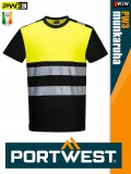 Portwest PW3 YELLOWBLACK jólláthatósági munkapóló - munkaruha