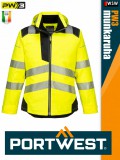 Portwest PW3 YELLOWBLACK jólláthatósági vízálló munkakabát - munkaruha