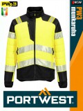 Portwest PW3 YELLOWBLACK prémium technikai jólláthatósági baffle kabát - munkaruha