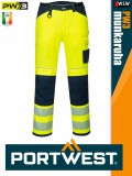 Portwest PW3 YELLOWNAVY jólláthatósági deréknadrág - munkaruha