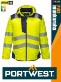 Portwest PW3 YELLOWNAVY jólláthatósági vízálló munkakabát - munkaruha