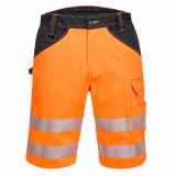 Portwest PW348 PW3 Hi-Vis rövidnadrág narancs/fekete színben