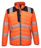 Portwest PW371 - PW3 Hi-Vis Baffle kabát - narancs/fekete, sárga/fekete