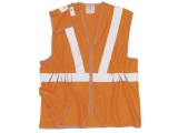 Portwest RT20 - Jól láthatósági zippzáras hosszított mellény vasúti dolgozók részére - narancs