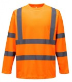 Portwest S178 - Hi-Vis hosszú ujjú póló - narancs
