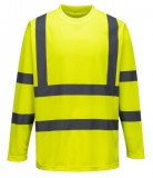 Portwest S178 - Hi-Vis hosszú ujjú póló - sárga