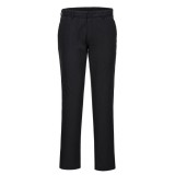 Portwest S235 Chino Slim női munkavédelmi nadrág fekete színben