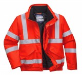 Portwest S463 - Jól láthatósági bomber dzseki - piros