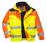 Portwest S464 - Jól láthatósági bomber dzseki - sárga