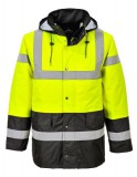 Portwest S466 - Kontraszt Traffic kabát - Sárga/Fekete