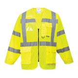 Portwest S475 Jól láthatósági Executive dzseki sárga színben