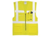 Portwest S476 - Jól láthatósági vezetői mellény - sárga