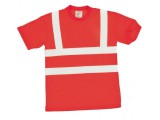 Portwest S478 - Jól láthatósági póló - piros