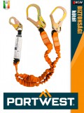 Portwest SAFETY FP75 Y hevederkötél energiaelnyelővel extra 140 kg - zuhanásgátlás