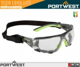Portwest TECH LOOK PRO CLEAR munkavédelmi védőszemüveg - egyéni védőeszköz