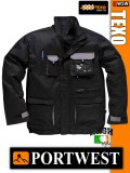 Portwest TEXO BLACK-GREY munkakabát - munkaruha