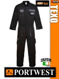 Portwest TEXO BLACK kezeslábas overál - munkaruha