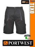 Portwest TEXO BLACK rövidnadrág - munkaruha