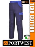Portwest TEXO COTTON NAVY munkanadrág - munkaruha