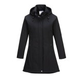Portwest TK42 női softshell munkavédelmi kabát fekete színben