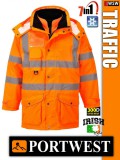 Portwest TRAFFIC jólláthatósági bélelt kabát - 7in1