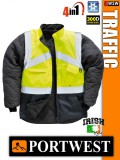 Portwest TRAFFIC jólláthatósági kifordítható kabát - 4in1