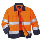 Portwest TX70 Madrid jólláthatósági kabát narancs/navy színben
