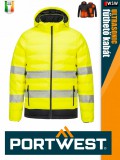 Portwest ULTRASONIC HEATED USB prémium bélelt láthatósági fűthető munkakabát akkumulátorral - munkaruha