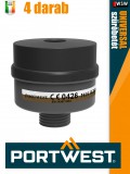 Portwest UNIVERSAL A2P3 gáz szűrő betét 6 darabos szett - egyéni védőeszköz