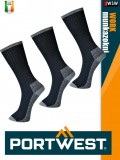 Portwest WORK technikai munkazokni 3 pár/csomag