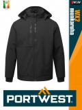 Portwest WX2 BLACK technikai bélelt softshell kabát - munkaruha