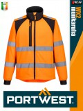Portwest WX2 HVORANGE technikai láthatósági softshell kabát - munkaruha