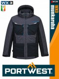 Portwest WX3 MOLEGREY prémium bélelt munkakabát - munkaruha